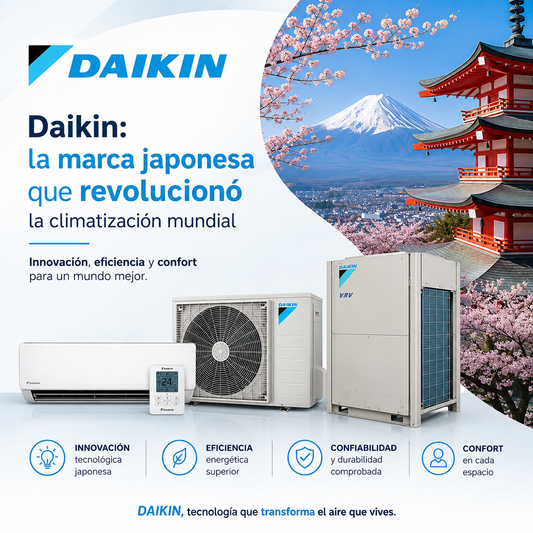 Daikin: la marca japonesa que revolucionó la climatización mundial